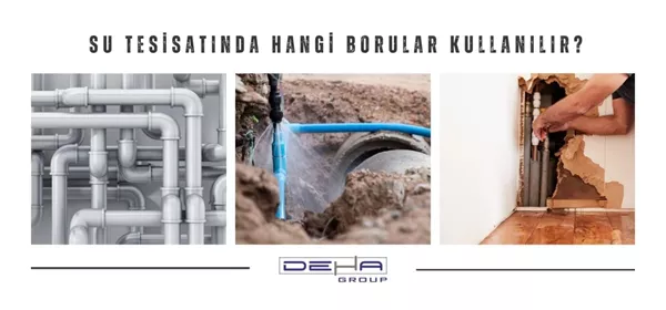 Welche Rohre werden in der Wasserinstallation verwendet?